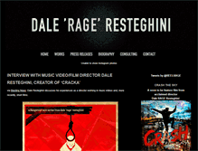 Tablet Screenshot of daleresteghini.com